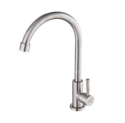 kwaliteit  CLASSIC Style Kitchen Faucet Deck Mounted with 360 Degree Rotation and Stainless Steel fabriek