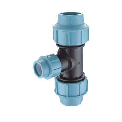 Waterleidingsbevestigingen HDPE-bevestigingen DN 110 PP-compressiebevestigingen voor watervoorziening