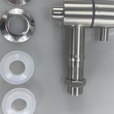 Moderne ontwerpen met een enkele handgreep van roestvrij staal 304 Spigot dispenser kraan voor langdurige