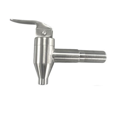 Roestvrij staal klep kern moderne drank dispenser spigot voor een enkele gat dek gemonteerd
