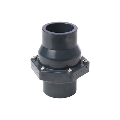 4&quot; PVC non-return Swing Check Valve STANDARD Lengte en PP Bal voor Sump Pump toepassing