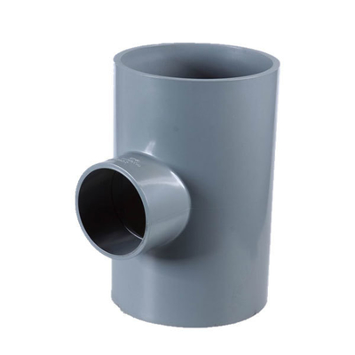 50 mm PVC TEE drukpijp fitting voor watervoorziening vervaardigd door professionele