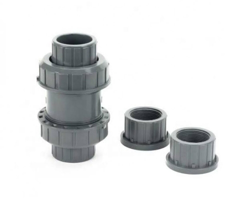 4&quot; PVC non-return Swing Check Valve STANDARD Lengte en PP Bal voor Sump Pump toepassing