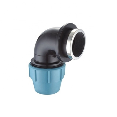 Water- en plasticbuisbehangers Gezamenlijk HDPE-buis PN10 PP-compressiebehang en messinginslag