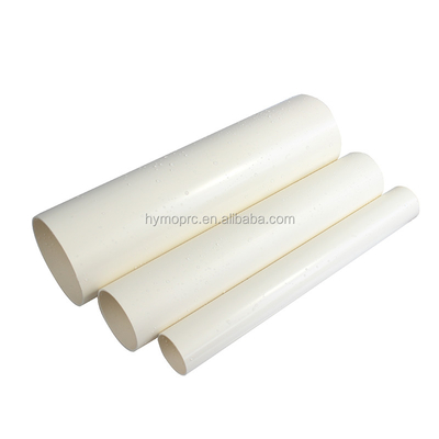 Watervoorziening 1 inch Nepal PVC-pijp met gratis monsters en witte kleur