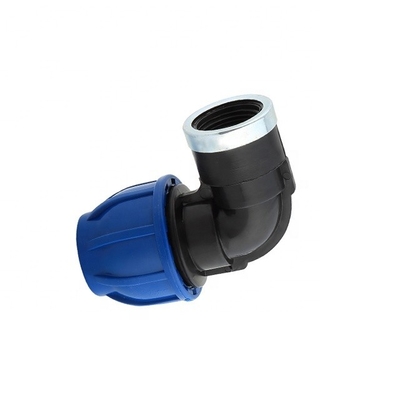 Standaarddikte en druk PN10 PP-compressietoepassingen voor HDPE-buizen