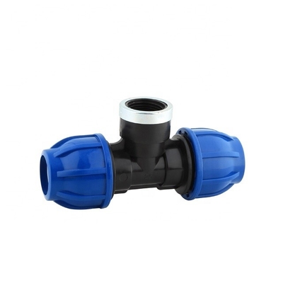 Standaarddikte en druk PN10 PP-compressietoepassingen voor HDPE-buizen