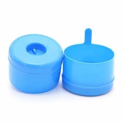 5 gallon 20 liter preform PET plastic flesdeksels met donkerblauw ontwerp en groot volume