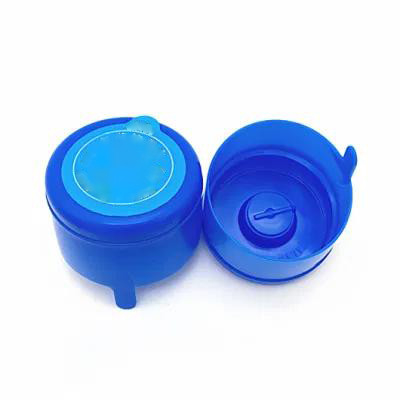 5 gallon 20 liter preform PET plastic flesdeksels met donkerblauw ontwerp en groot volume