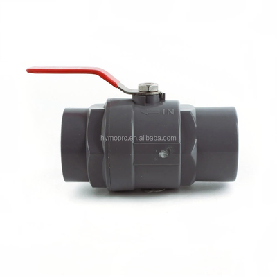 11/2 Grootte PP kogelklep voor badkamerwatertoepassing OEM en ODM ondersteund materiaal