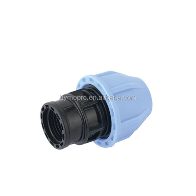 20-110MM HDPE PP-compressiefitting Italiaans soort gelijkmatige koppeling voor watervoorziening en irrigatiepijpfittings