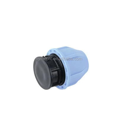 20-110MM HDPE PP-compressiefitting Italiaans soort gelijkmatige koppeling voor watervoorziening en irrigatiepijpfittings