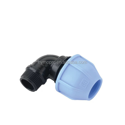 20-110MM HDPE PP-compressiefitting Italiaans soort gelijkmatige koppeling voor watervoorziening en irrigatiepijpfittings