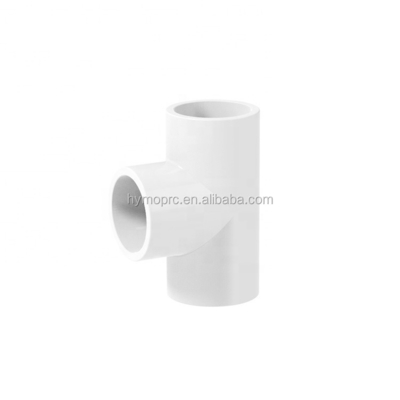 1/2 inch schema 40 pvc-fittings gratis monsters van witte 4-weg tee voor sanitaire behoeften