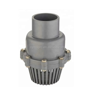 OEM/ODM Service Valve Products PVC 4 inch Ball Foot Valve voor watervoorziening in 1/2&quot;-4