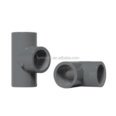 Voorbeeld Ja Draad BSPT UPVC Pipe Fitting 1/2 PVC Elbow Connector voor en sanitaire
