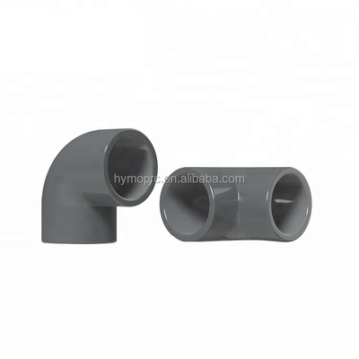 Voorbeeld Ja Draad BSPT UPVC Pipe Fitting 1/2 PVC Elbow Connector voor en sanitaire