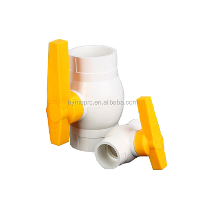 ASTM/DIN-standaard 1/2 inch PVC-balk met geel handvat