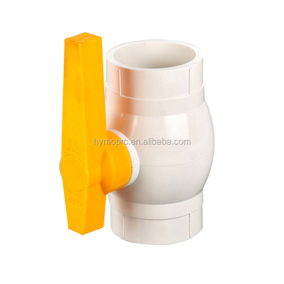ASTM/DIN-standaard 1/2 inch PVC-balk met geel handvat