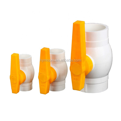 ASTM/DIN-standaard 1/2 inch PVC-balk met geel handvat