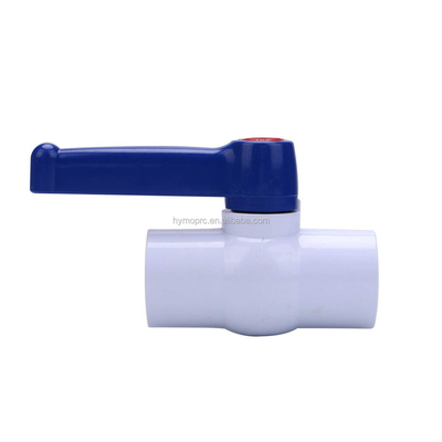 1.0MPA PVC-balklep stopcontact 11/2 2 inch ABS-handgreep rechtstreeks gespannen ANSI BS-klep