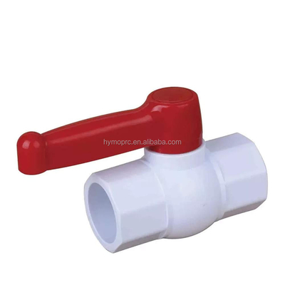 1.0MPA PVC-balklep stopcontact 11/2 2 inch ABS-handgreep rechtstreeks gespannen ANSI BS-klep