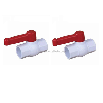 1.0MPA PVC-balklep stopcontact 11/2 2 inch ABS-handgreep rechtstreeks gespannen ANSI BS-klep