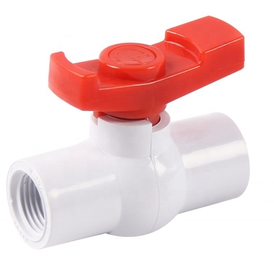 2 inch PVC kogelklep met boothandvat vervaardigd volgens ASTM en DIN-normen Ideaal