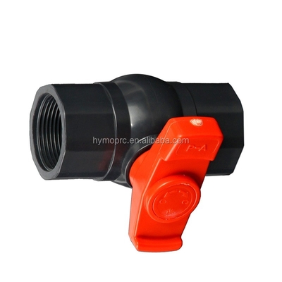 2 inch PVC kogelklep met boothandvat vervaardigd volgens ASTM en DIN-normen Ideaal