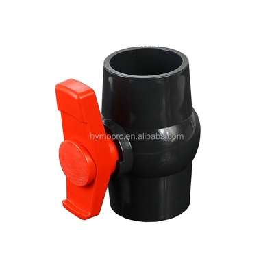 2 inch PVC kogelklep met boothandvat vervaardigd volgens ASTM en DIN-normen Ideaal