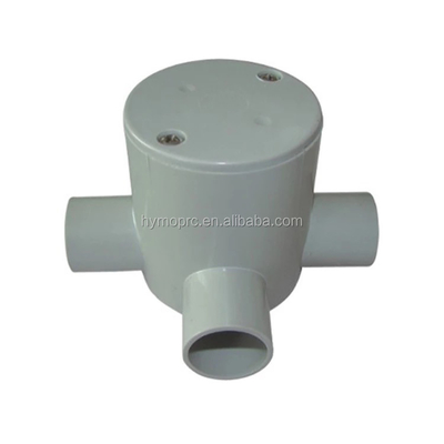 OEM witte kleur plastic elektrische PVC-knoopplaten met NPT BSP BSPT draadtype