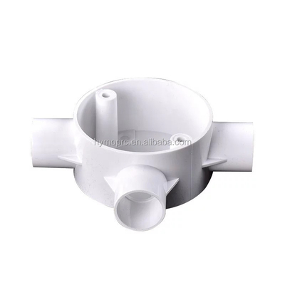 OEM witte kleur plastic elektrische PVC-knoopplaten met NPT BSP BSPT draadtype