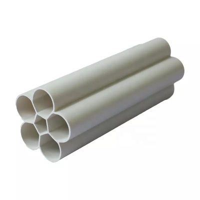 Kwadraat kop lijm verbinding PVC rasterpijp 150 * 100mm met aangepaste rechthoekige vorm