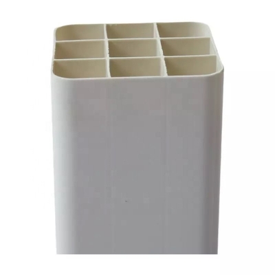 Kwadraat kop lijm verbinding PVC rasterpijp 150 * 100mm met aangepaste rechthoekige vorm