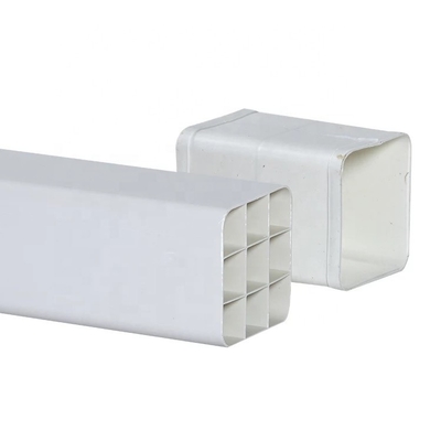 Kwadraat kop lijm verbinding PVC rasterpijp 150 * 100mm met aangepaste rechthoekige vorm