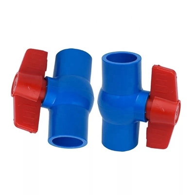 Standaardlengte PVC-balk 1.5 inch voor irrigatie Blauwe kleur en materiaal