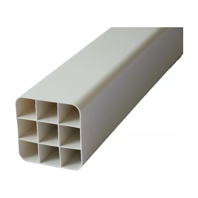 Kwadraat kop lijm verbinding PVC rasterpijp 150 * 100mm met aangepaste rechthoekige vorm