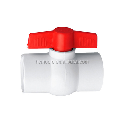 Plastic Irrigatie Valve 2 Inch Long Handle PVC Ball Valve voor tijdige verzending