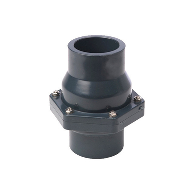 Vervaardiging van 2 inch PVC schommelklep met ABS-handvat en plastic materiaal