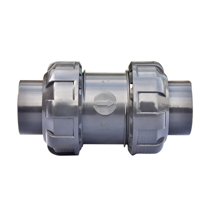 1.0MPA Druk ABS Handvat 2-inch PVC kogelcontroleventiel vervaardigd met PVC-materiaal