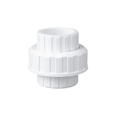 Standaarddikte PVC-buisbinding voor zwembad Wit ronde kop NPT BSP BSPT draadtype