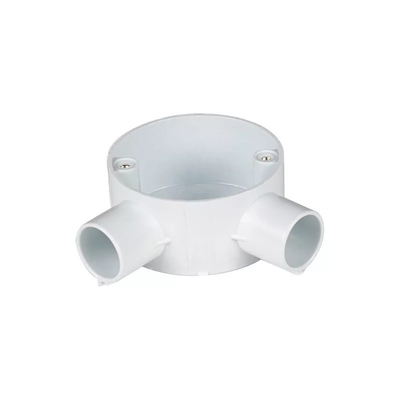 Witte PVC-leidingsbevestigingen 20 mm voor AS/NZ-standaard loodgieters en DIN-standaard