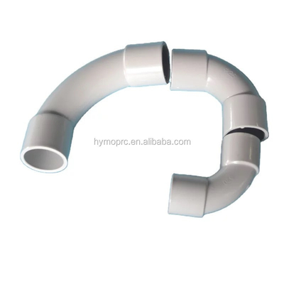 20 mm 25 mm elektrische PVC-leiding L-buigstukken in witte kleur met standaarddikte