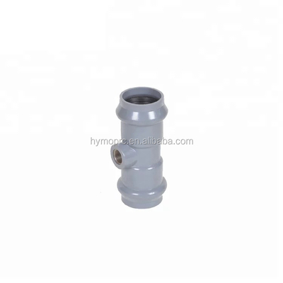 20 mm-400 mm UPVC-fittings Vervaardiging met rubberen verbinding volgens ASTM/DIN/ASNZ/JIS-norm