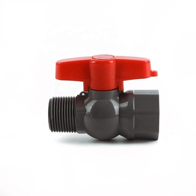 3/4 inch PVC balklep met handvat STANDARD lengte PP bal OEM aanpassing ondersteund