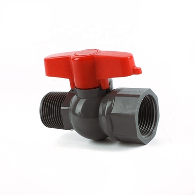 3/4 inch PVC balklep met handvat STANDARD lengte PP bal OEM aanpassing ondersteund