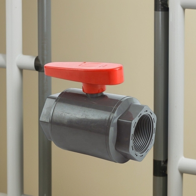 OEM vervaardigde PVC-balk van twee stukken STANDARD dikte ronde hendel gratis monsters