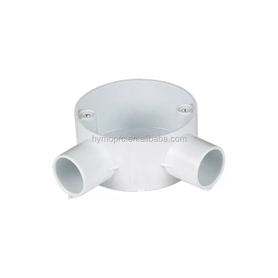 UPVC-plastic 25 mm wit geleidingsbuis en -bevestigingen in DIN-standaard met een lengte van 3M