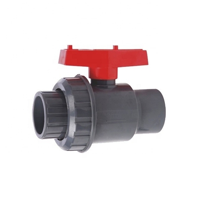 Vervaardiging Double Union Ball Valve 6 inch PVC voor ABS-handvat en gietservice