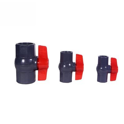 Vervaardiging Double Union Ball Valve 6 inch PVC voor ABS-handvat en gietservice